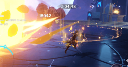 Genshin - Deceitful Domain Whirling Judgement - Dodge Detonation Zones
