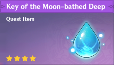 Genshin Impact - Key of the Moon-bathed Deep