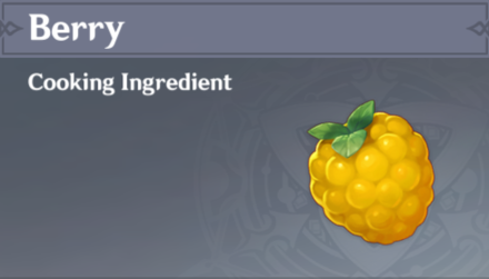 Genshin Impact - How to Get Berry and Effects
