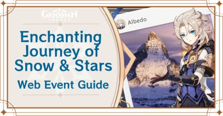 Genshin Impact - Enchanting Journey of Snow and Stars Event Guide