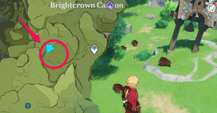 Genshin - Raw Meat - Recommended to Farm in Brightcrown Canyon