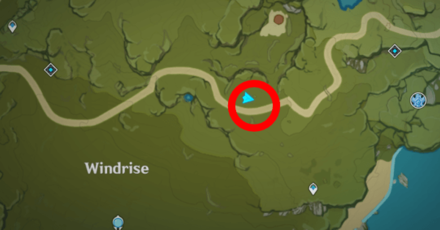 Genshin - Mint Shop Location