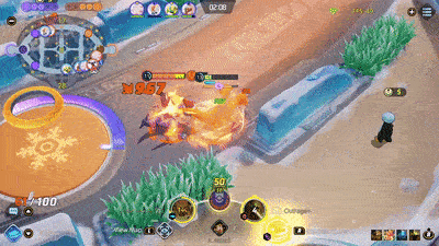 Pokemon UNITE - Dragonite Dueling Garchomp with Extreme Speed