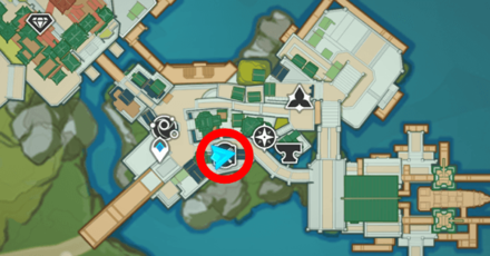 Genshin - Radish Shop Location