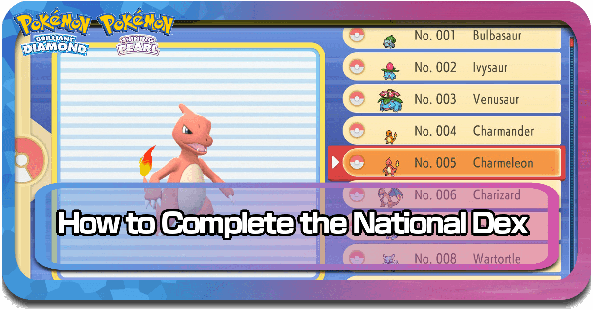 National Pokedex and List of All Pokemon  Pokemon Brilliant Diamond and  Shining Pearl (BDSP)｜Game8