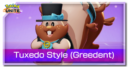 Pokemon UNITE - Tuxedo Style Greedent Banner.png