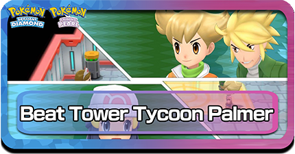 Pokemon BDSP How to Beat Palmer