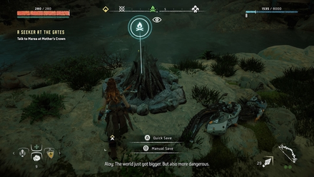 Horizon Zero Dawn Campfire