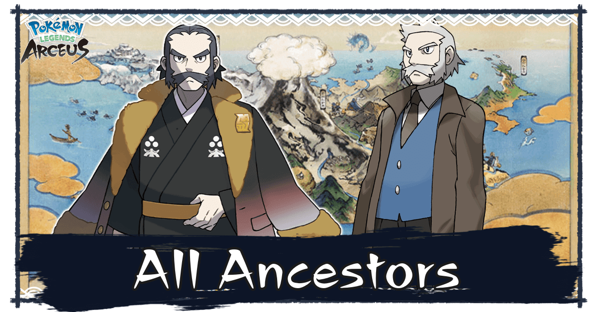 Pokemon Legends Arceus Ancestors