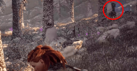 Horizon Zero Dawn - The Forgotten - Follow the Tracks to the Shrine.png