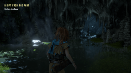 Horizon Zero Dawn - Go Into the Cave