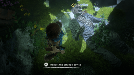 Horizon Zero Dawn - Examine the Strange Device