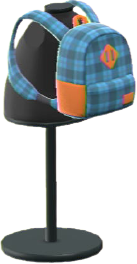 ACNH - Checkered Backpack Image