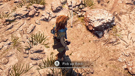 Horizon Zero Dawn - Gather Rocks