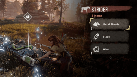 Horizon Zero Dawn - Get Blaze from Striders