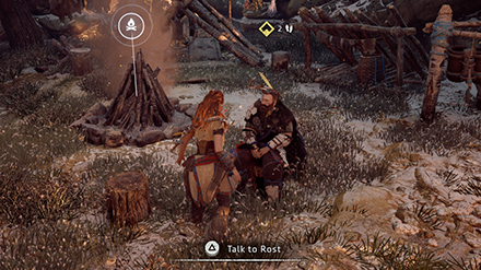 Horizon Zero Dawn - Meet Rost at the North Gate