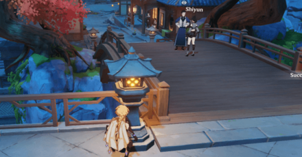 Genshin - Yun Jin Hangout Event - Following Shiyun and Boyi