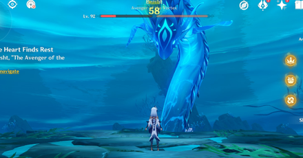 Genshin - Defeat Beisht the Avenger of the Vortex