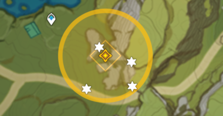Genshin Impact - Starsplinter Iron Map