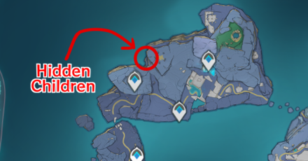 Genshin - Lotus Eater - Hidden Children Entrance Location