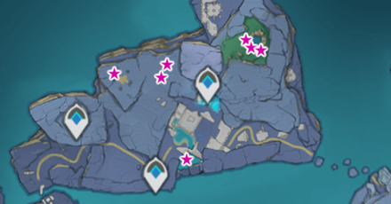 Genshin - Bathysmal Vishap Location - The Narrows