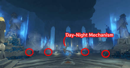 Genshin - Pyro Torch Puzzle in Kunado