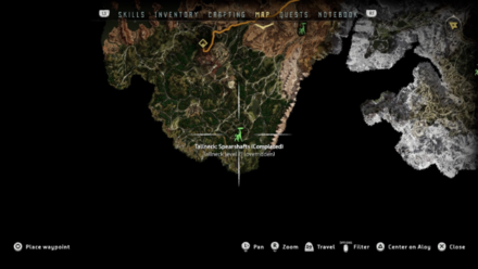 Horizon Zero Dawn Spearshafts Tallneck Map Location