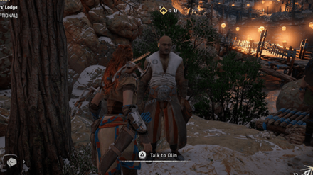 Horizon Zero Dawn - Talk to Olin Again