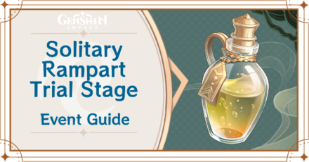 Genshin Impact - A Study in Potions - Solitary Rampart Trial Stage Guide