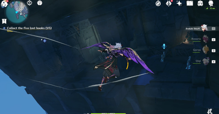 Genshin - Glide Over to the Suspect Under Dainichi Mikoshi