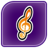Sticker (Orange Clef)