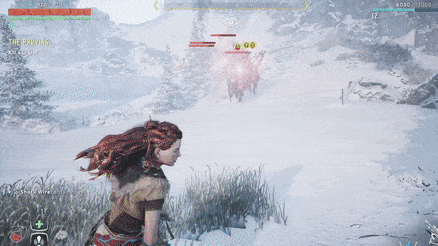 Horizon Zero Dawn - Use the Tripcaster on Grazers