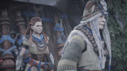 Horizon Zero Dawn - Follow Teersa Out of the Mountain