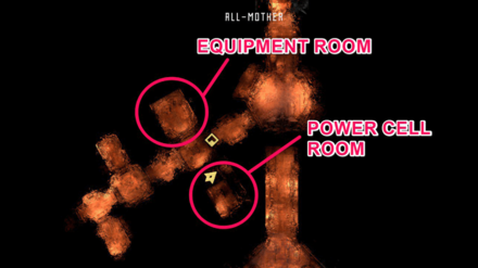 Horizon Zero Dawn - Power Cell Room Map