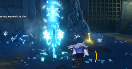 Genshin - Tricolor File - 2 - Activate the Cryo Monument