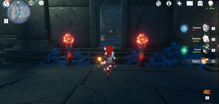 Aberaku Location Light the torches