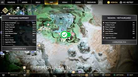 Skadi Jotnar Shrine Map View