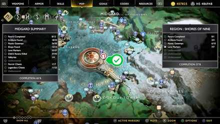 Bergelmir Jotnar Shrine Map View