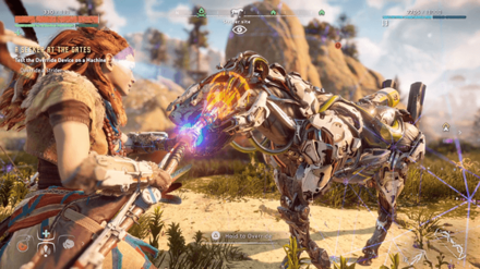 Horizon Zero Dawn - Override a Strider
