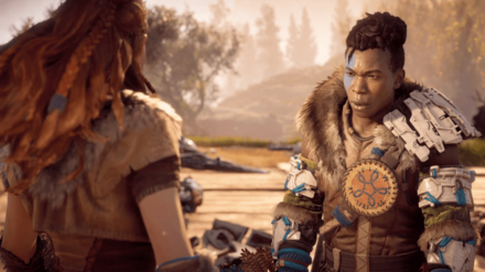 Horizon Zero Dawn - Talk to Varl