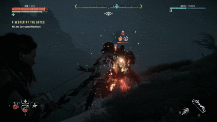 Horizon Zero Dawn - Overheat the Corruptor