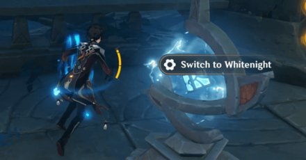 Genshin - The Narrows Secret Room Puzzle - 6 - Switch the Right Mechanism  Back to Whitenight