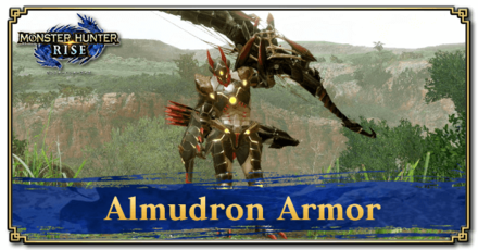 Monster Hunter Rise (MH Rise) - Almudron Armor Banner