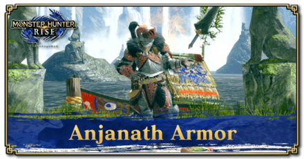 Monster Hunter Rise (MH Rise): Sunbreak - Anjanath Armor Banner