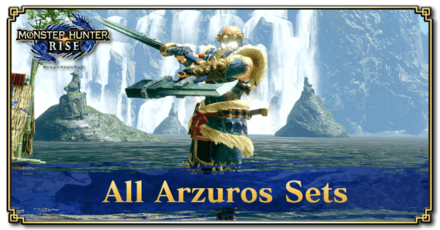 Monster Hunter Rise (MH Rise) - All Arzuros Sets Banner