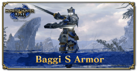 Monster Hunter Rise (MH Rise) - Baggi S Armor Banner