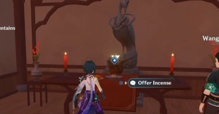 Genshin - Hereafter Return to the Mountains - Offer Incense to Pervases