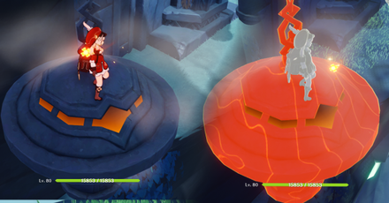 Genshin - Stone Lanterns - Light Up with Pyro