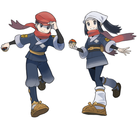 Pokemon Legends Arceus Akari And Rei