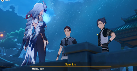 Genshin - Interlude Chapter Act I - Jade Chamber Rising 2 - Follow the Map Ojectives until your reach Shenhe